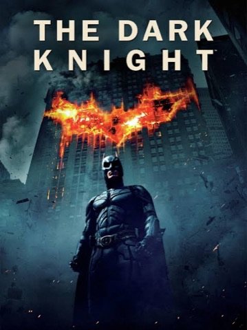 The Dark Knight movie poster, available on MapleStream IPTV Canada