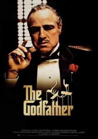 The Godfather movie poster, available on MapleStream IPTV Canada